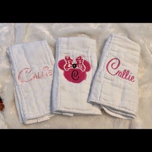 Baby burp cloths